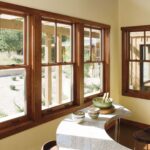 Custom Minimalist Wooden Window Set