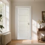 Double-Leaf Wooden Door Customization